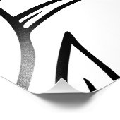 Floral Ms tegen Mrs. vrijgezellenfeest Foto Afdruk (Hoek)