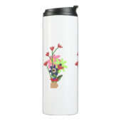 floral mug thermosbeker (Gedraaid links)