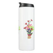 floral mug  thermosbeker (Geroteerd rechts)