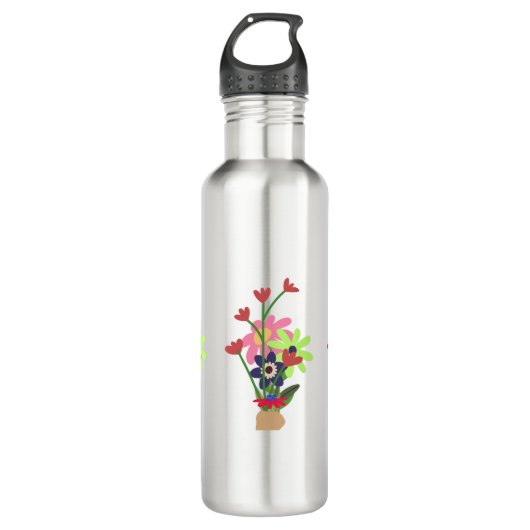 floral mug  waterfles  (Voorkant)
