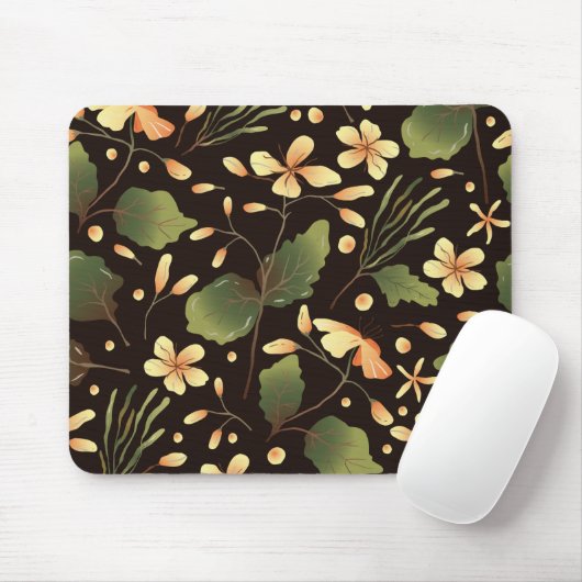 Floral Muismat (Met muis)