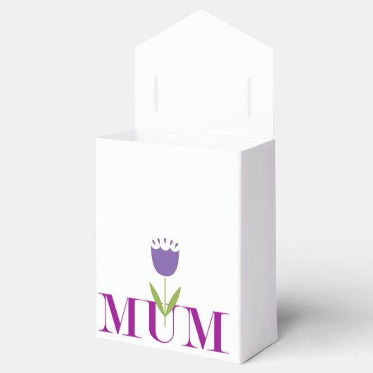 Floral Mum Bedankdoosjes (Geopend)