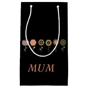 Floral Mum Gift Bag Klein Cadeauzakje