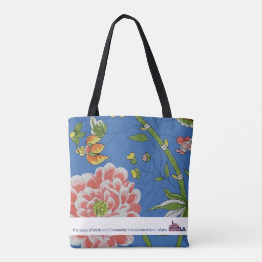 Floral Museum LA Canvas tas (Achterkant)