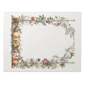 Floral Mushroom Arch Notitieblok (Voorkant)