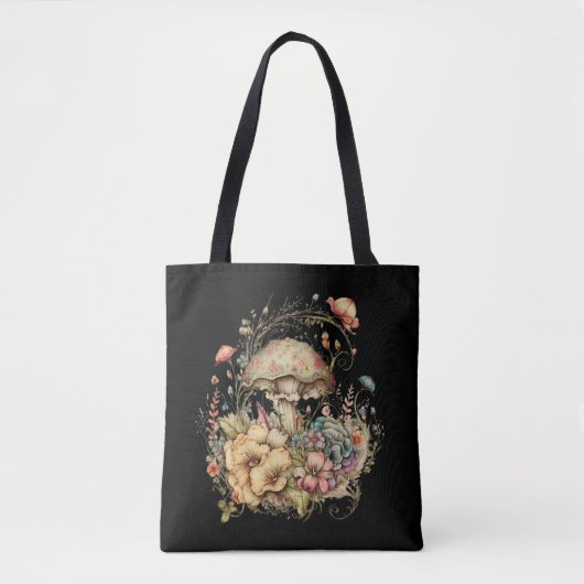 Floral Mushroom Tas (Voorkant)