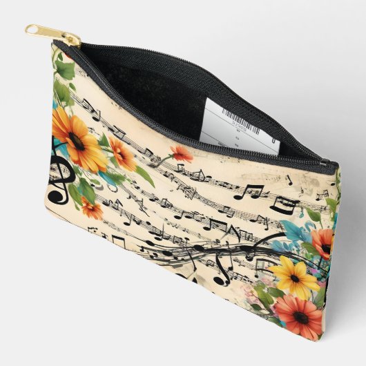 Floral Musical themed Etui (Open)