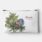 Floral Myrtle Laurel Flowers Name Bridesmaid Etui (Achterkant)