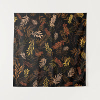 Floral naadloos met bladeren. Naadloos stuk