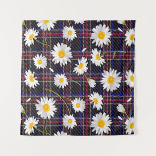 Floral naadloos patroon, achtergrond in art nouvea wandkleed
