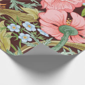 Floral naadloos patroon, achtergrond met in art. cadeaupapier (Hoek)