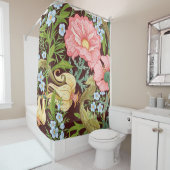 Floral naadloos patroon, achtergrond met in art. douchegordijn (In situ)