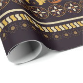 Floral naadloos patroon.  indiaans decoratief cadeaupapier (Rol Hoek)