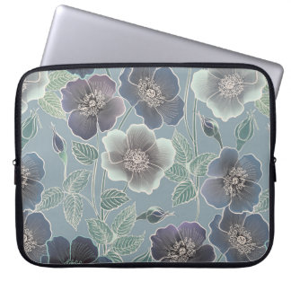 Floral naadloos patroon. Lager achtergrond. Floral Laptop Sleeve