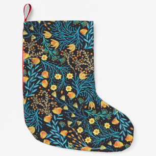 Floral naadloos patroon. Met de hand getekende cre Kleine Kerstsok
