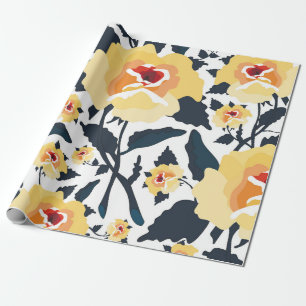 Floral naadloos patroon met rozen. naadloze texti cadeaupapier