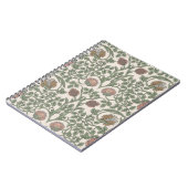 Floral naadloos patroon. notitieboek (Linkerzijde)