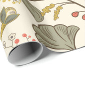  Floral  naadloos patroon. Retro pla Cadeaupapier (Rol Hoek)