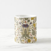 Floral naadloos patroon. Retro pla Koffiemok (Center)