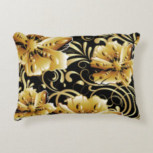 Floral naadloos patroon. Vlaams 3d behang. of Accent Kussen