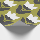 Floral naadloos patroonontwerp. Scandinavische sti Cadeaupapier (Hoek)