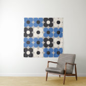 Floral naadloos patroonontwerp. Scandinavische sti Wandkleed (In situ)