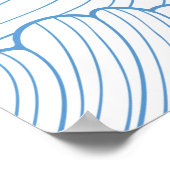 Floral naadloze achtergrond. patroon met prachtige poster (Hoek)