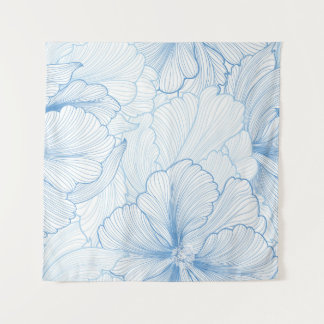 Floral naadloze achtergrond. patroon met prachtige wandkleed