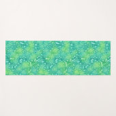 Floral naadloze textuur, Mode Yogamat (Voorkant (horizontaal))