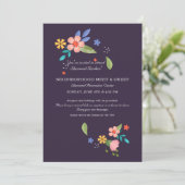 Floral Nabuurschap ontmoeten en Greet Kaart (Staand voorkant)