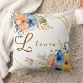 Floral Name Kussen (Deken)