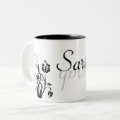 Floral Name Mok Sjabloon (Voorkant links)