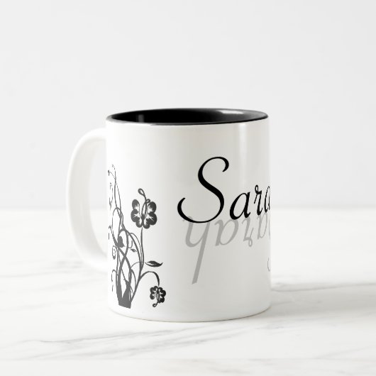 Floral Name Mok Sjabloon (Voorkant links)