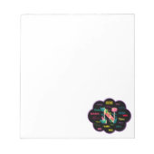 Floral Name Nana Notitieblok (Voorkant)