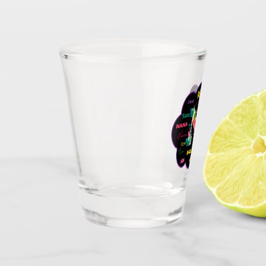 Floral Name Nana Shot Glas (Links)
