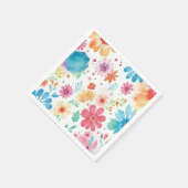 floral napkins servet (Hoek)