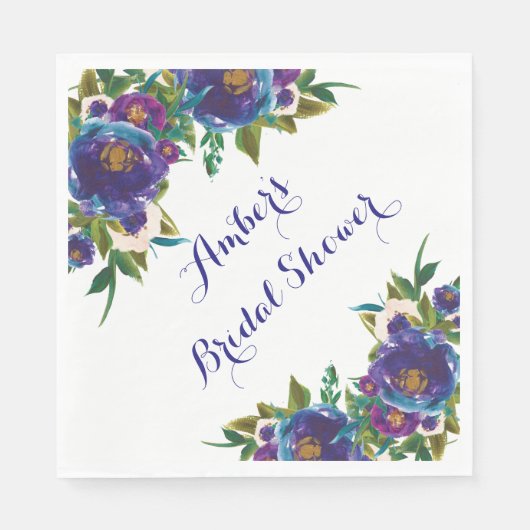 Floral Napkins Servetten (Voorkant)