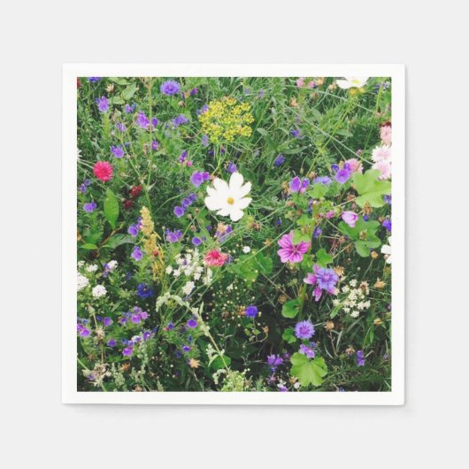 Floral Napkins Servetten (Voorkant)