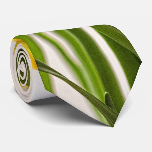 Floral Natuur Phtography - Yellow Spring Daffodils Stropdas (Opgerold)