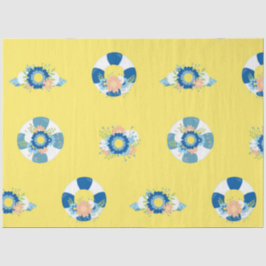 Floral Nautical Series Design 2 Tissuepapier