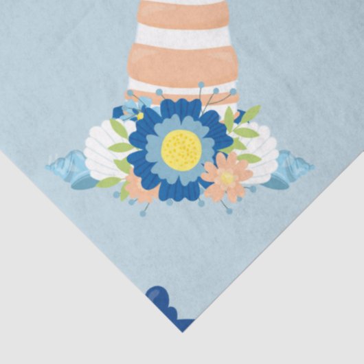 Floral Nautical Series Design 7 Tissuepapier (Detail)