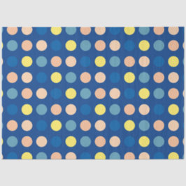 Floral nautische serie ontwerp 1 tissuepapier