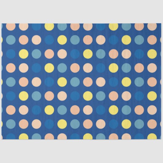 Floral nautische serie ontwerp 1 tissuepapier (Voorkant)