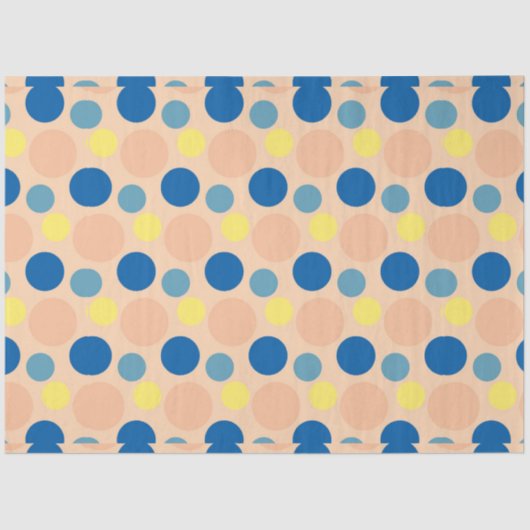 Floral nautische serie ontwerp 5 tissuepapier (Voorkant)