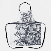 Floral Navy & White Schort (Voorkant)