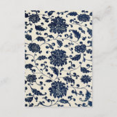  Floral | Nazeemacht en Cream Guest — Gegevens Informatiekaartje (Achterkant)