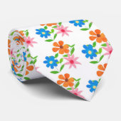 Floral Necktie Stropdas (Opgerold)