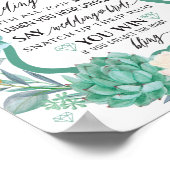 Floral Neem een Spel van het Vrijgezellenfeest van Poster (Hoek)