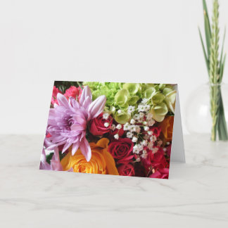 Floral Note Cards - Blank Inside Bedankkaart