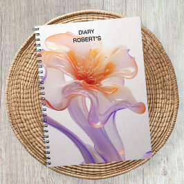 Floral notebook, gift for florists, flower notes notitieboek